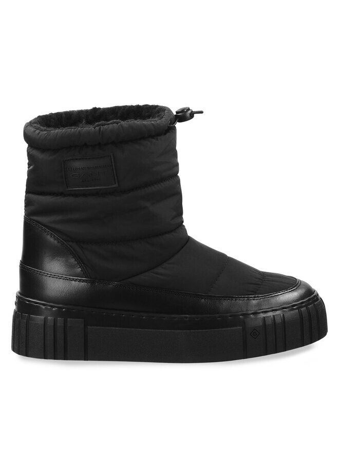 Женские зимние ботинки Gant стеганые на кулиске, черный