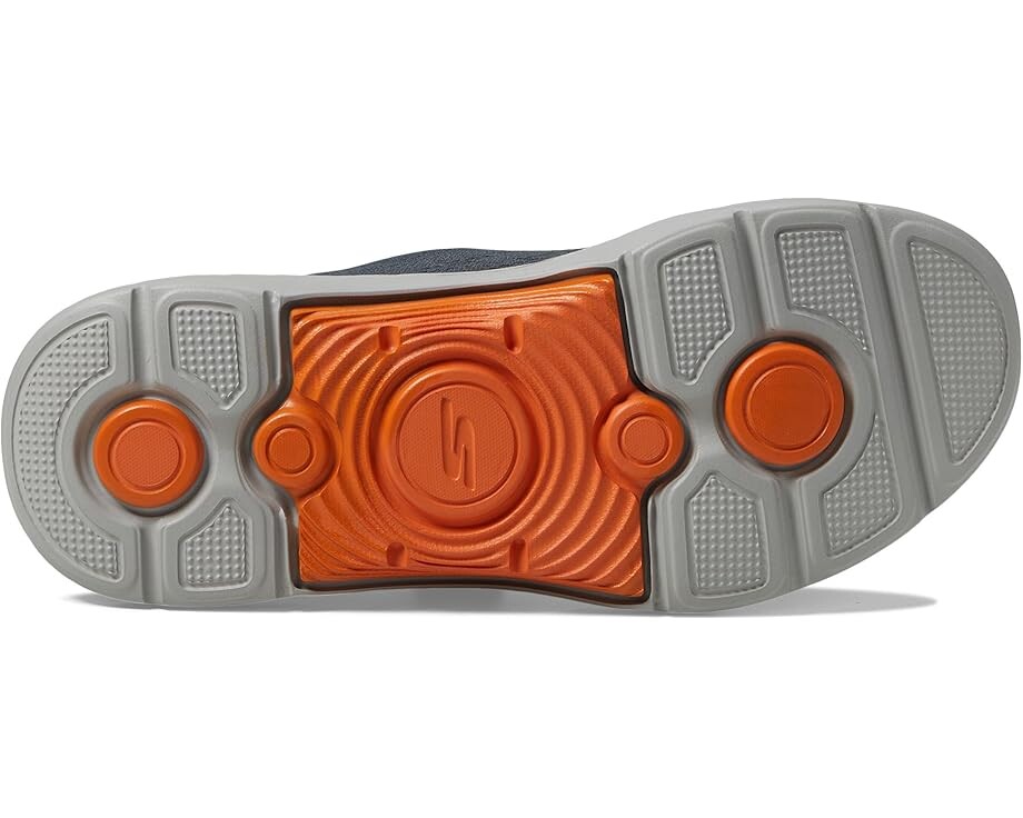 Кроссовки SKECHERS Hands Free Slip-Ins Go Walk Arch Fit 2.0 - Simplicity 2, цвет Charcoal/Orange — фото 3