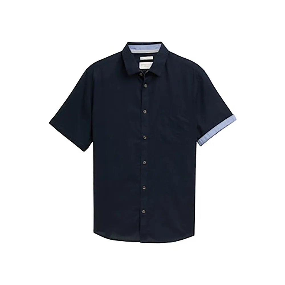 

Рубашка с коротким рукавом Tom Tailor 1045098, синий