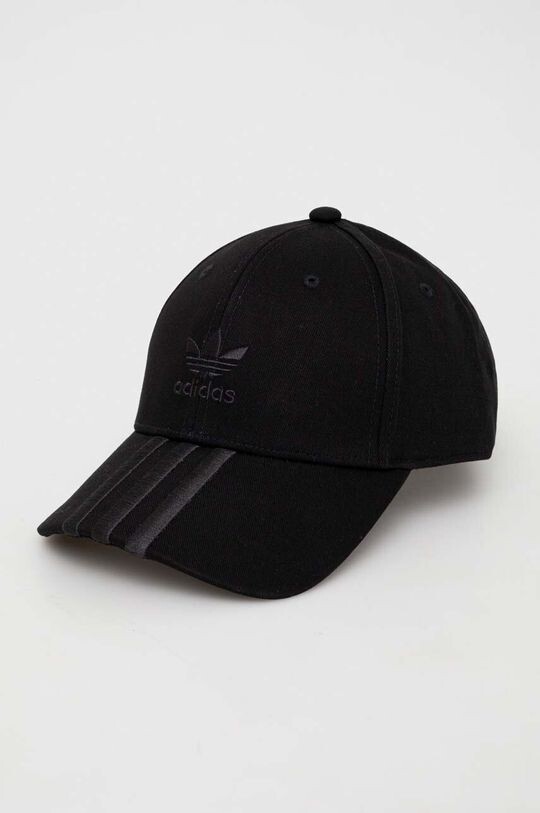 

Хлопковая бейсболка adidas Originals, черный