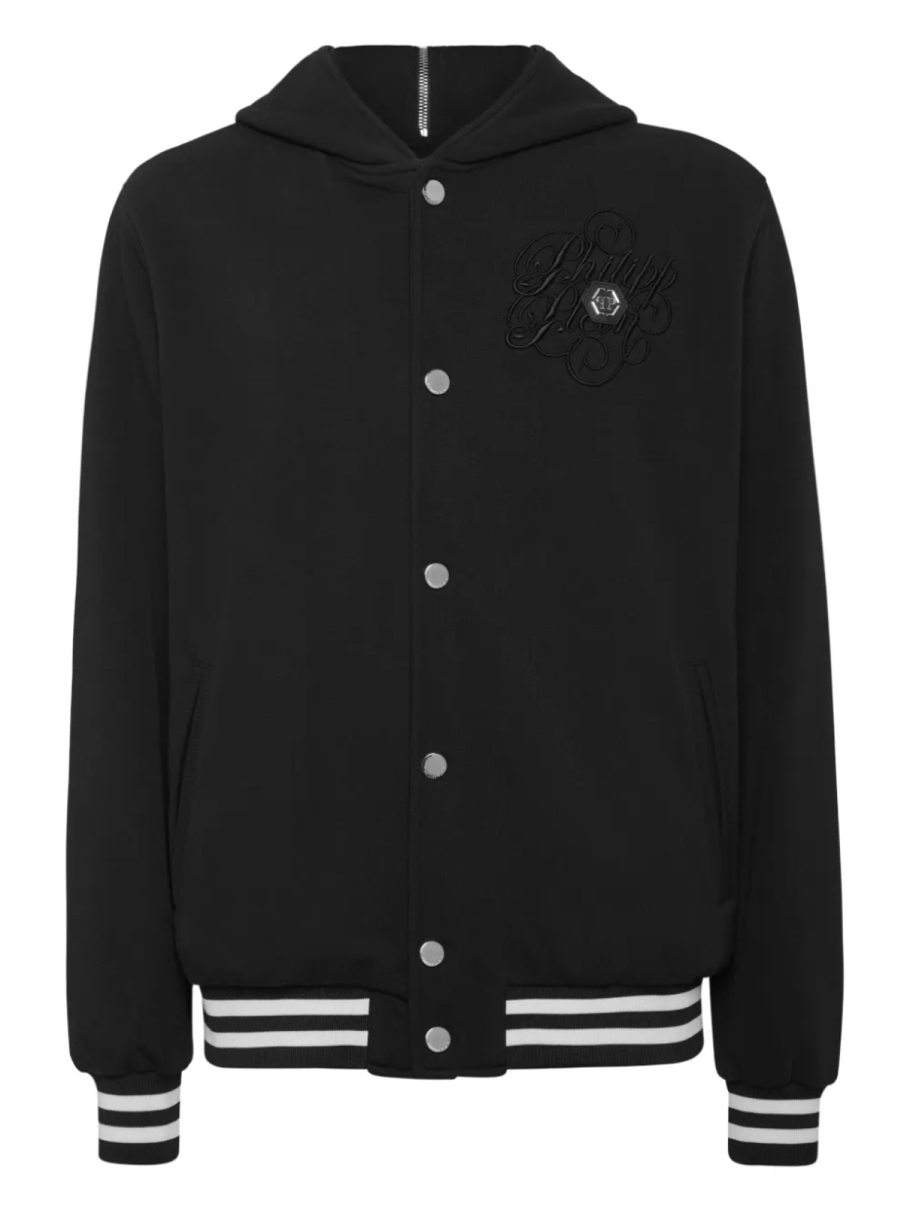 

Куртка-бомбер с капюшоном Philipp Plein, черный