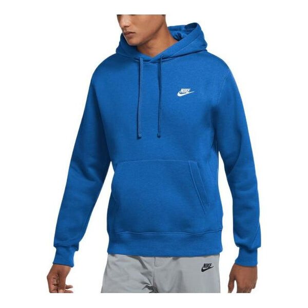 

Толстовка Nike logo long sleeves hoddie 'Blue', синий
