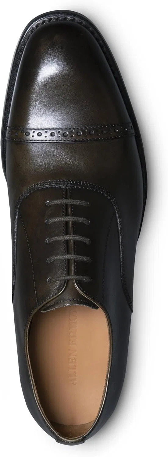 Оксфорды Allen Edmonds, оливковая кожа — фото 4