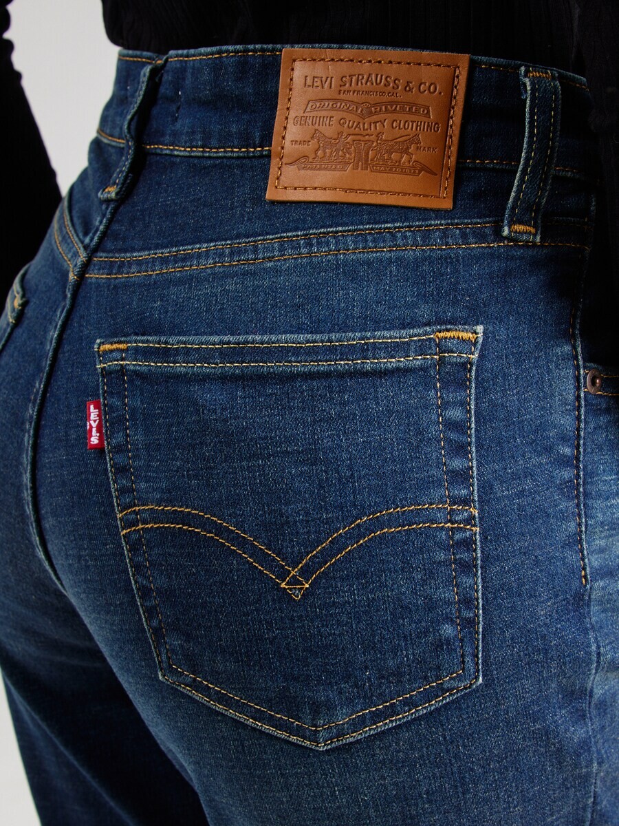 Джинсы скинни LEVI'S  Skinny Jeans 721, темно-синий — фото 3