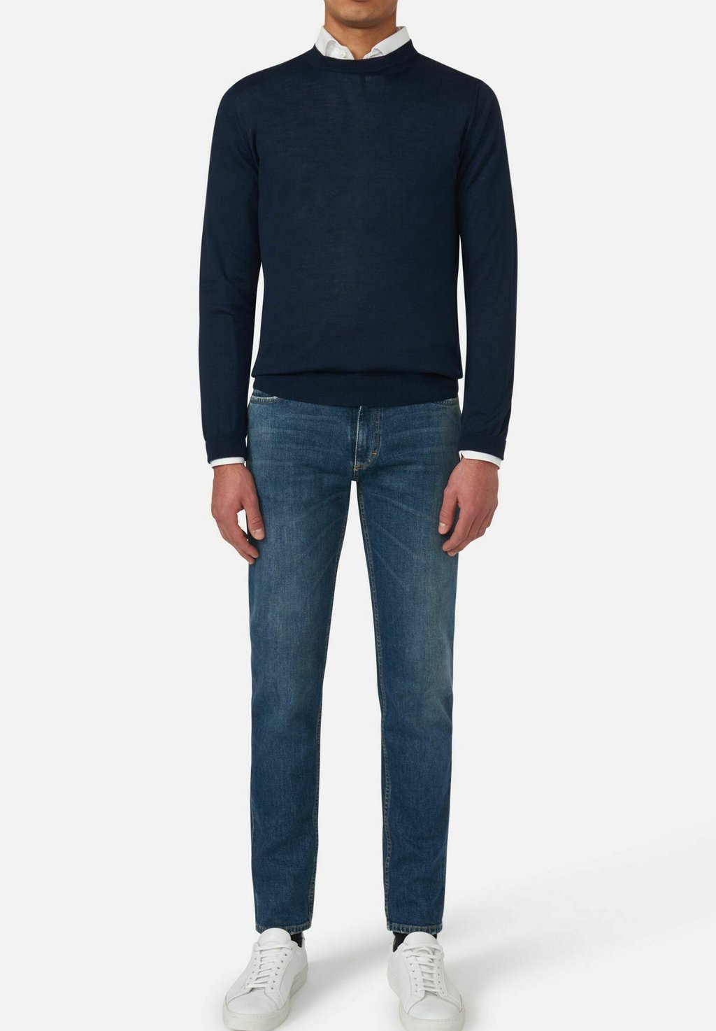 

Джинсы облегающего кроя ALBERT Oscar Jacobson, цвет Denim Blue