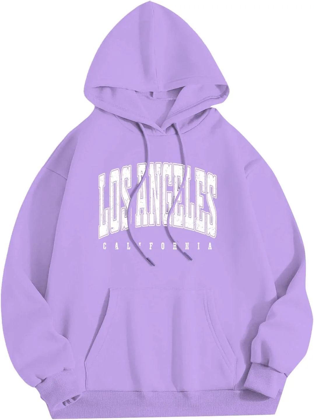 Мужской худи Los Angeles College в стиле vintage — фото 2