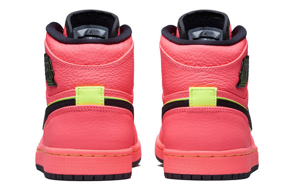 Кроссовки 1 high premium 'hot punch' Air Jordan, мультиколор — фото 4
