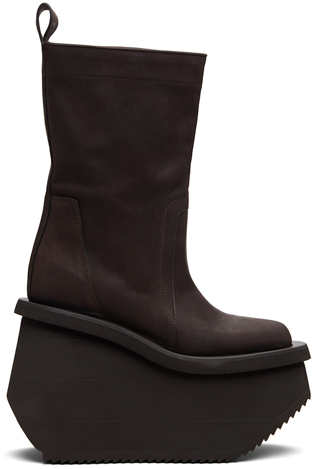 

Фабричные ботинки Concordians Rick Owens, коричневый