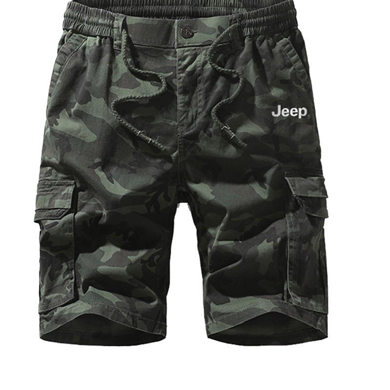 

Повседневные шорты Unisex Moderate Jeep, зеленый camouflage