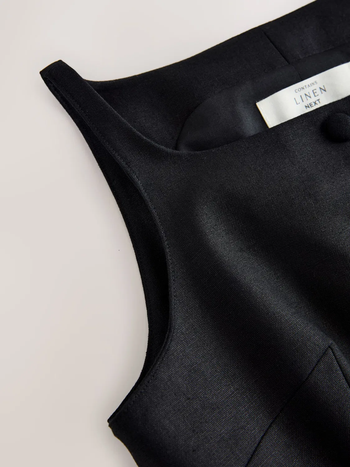Жилет Next Suit черного цвета — фото 4