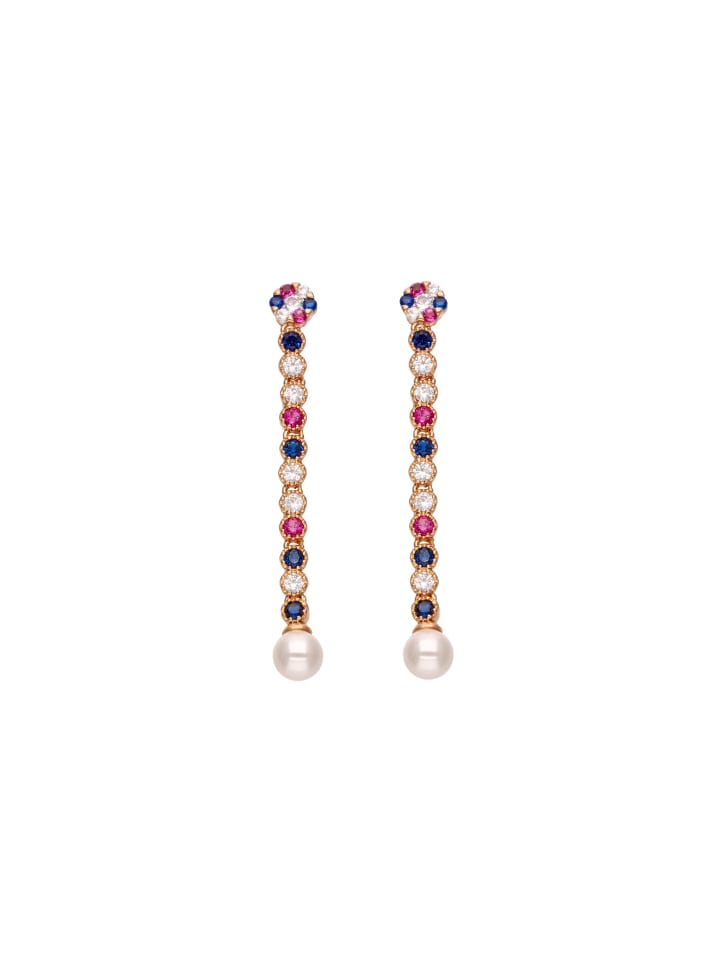 

Faina Женские серьги из розового золота, разноцветные