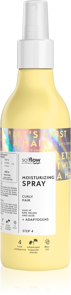 

Питательный спрей для вьющихся волос, несмываемый спрей для вьющихся волос So!Flow, 150 мл