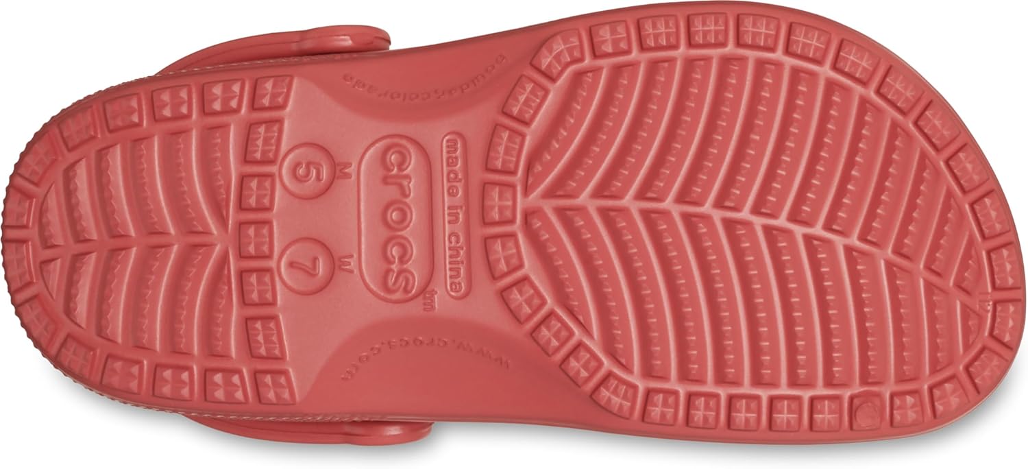 Классические сабо Crocs унисекс для взрослых, винный — фото 3