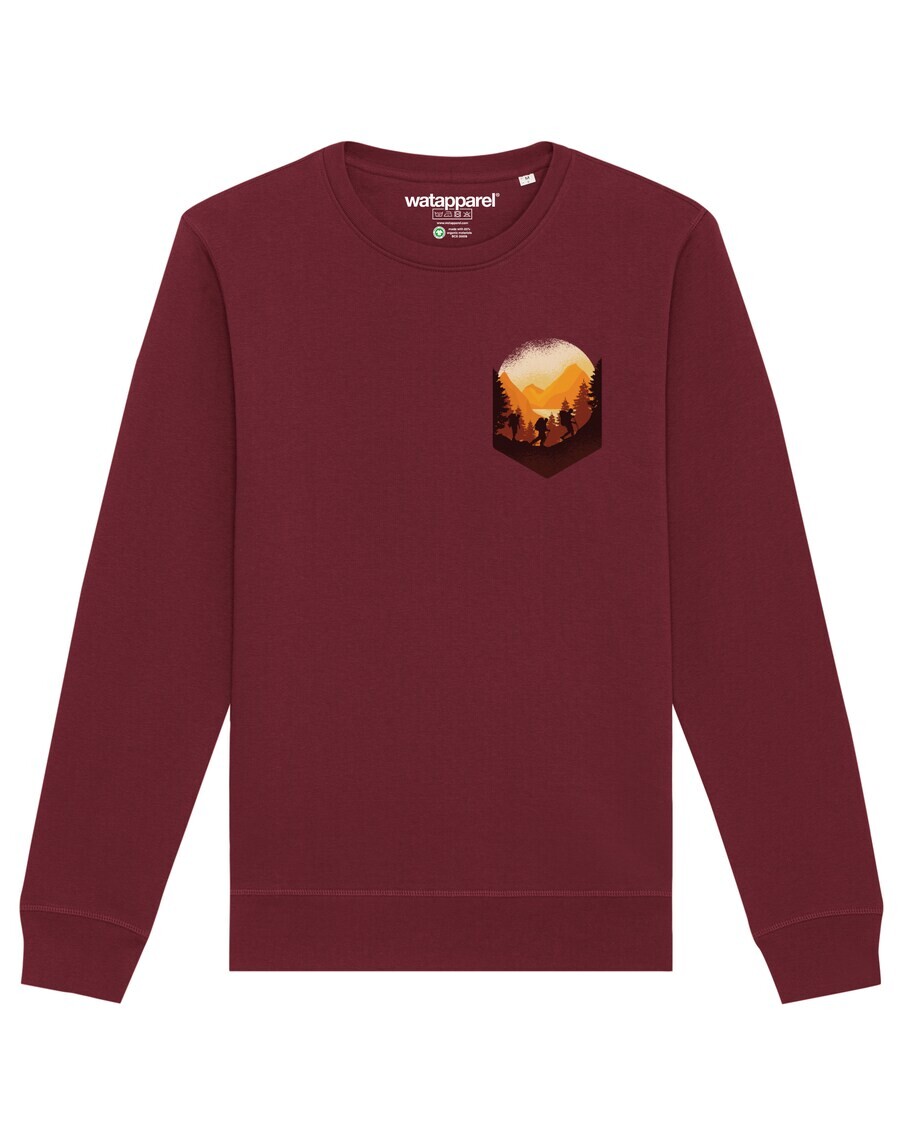 

Свитер Watapparel Sweatshirt, бордовый
