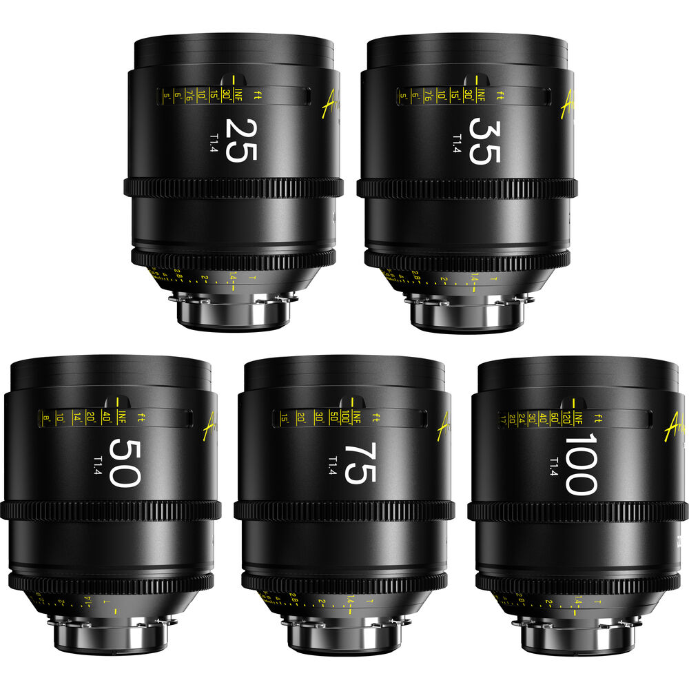 

DZOFilm Arles FF/VV Prime Cine 5-Lens Set (ARRI PL)