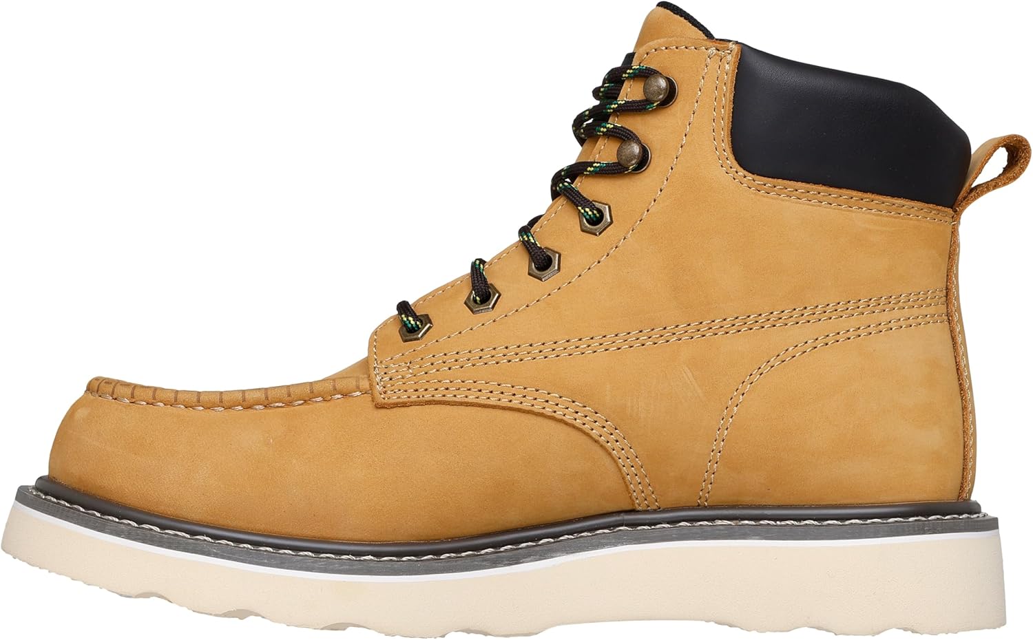 Мужские ботинки Skechers John Deere X Skechers Kadmiel - Grand Creek с шнуровкой и мягким воротником, бежевый — фото 2