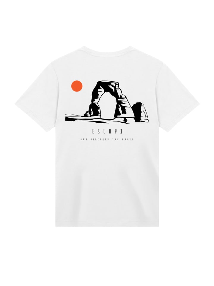 

Футболка Escape Discover the World Savannah белого цвета F4NT4STIC, Белый, Футболка Escape Discover the World Savannah белого цвета F4NT4STIC