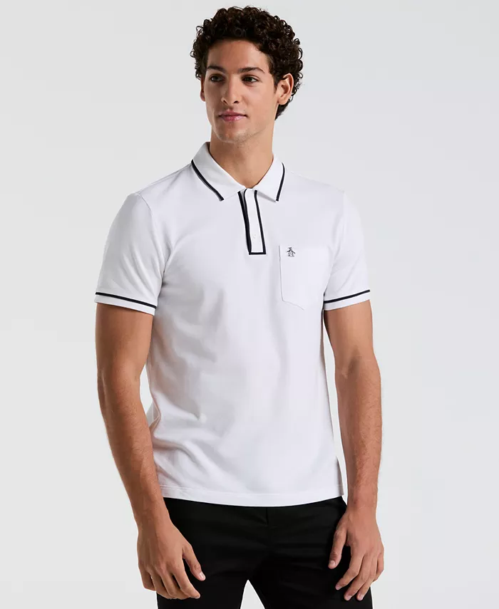 

Мужская поло Earl Pique Original Penguin, белый