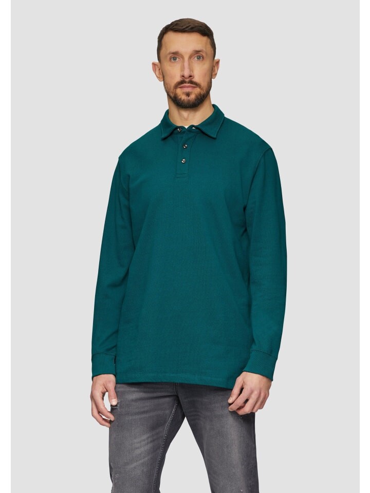 

Футболка s.Oliver Polo-Shirt langarm, цвет Petrol