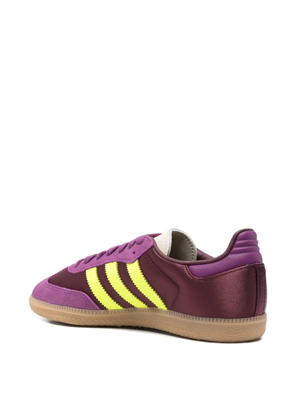 Кроссовки Samba OG на шнуровке Adidas, фиолетовый — фото 3