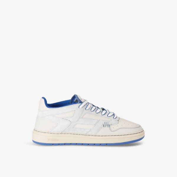 

Низкие кроссовки Reptor из кожи с контрастными вставками Represent, белый