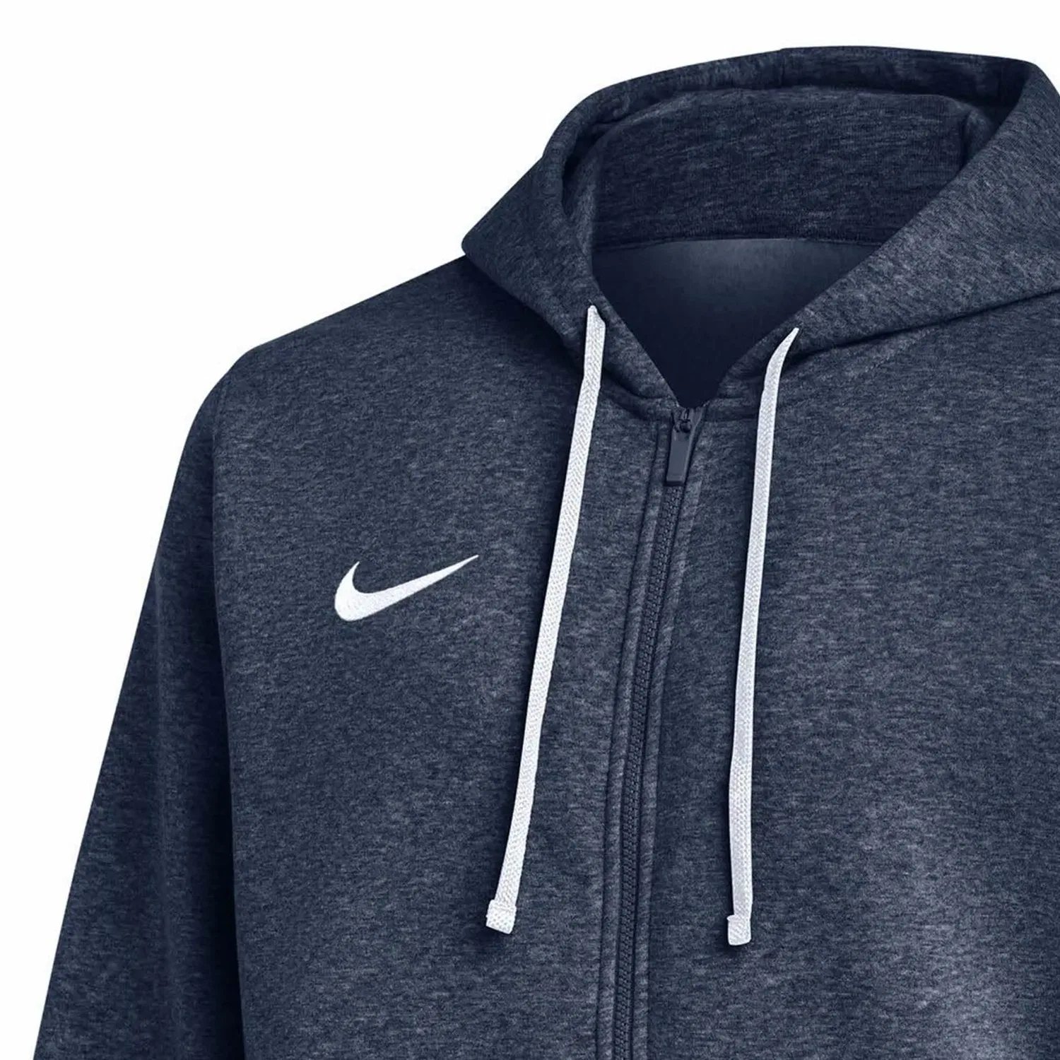 Спортивная кофта на молнии, Nike, темно-синий — фото 3
