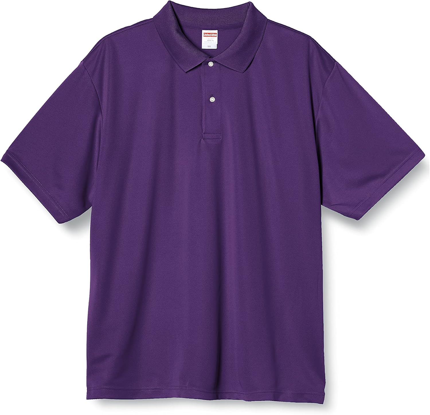 

Спортивная поло-рубашка Dry Athletic мужская United Athle, фиолетовый