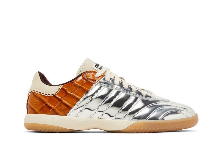 

Кроссовки adidas Wales Bonner x Samba Millennium Silver Metallic Easy Yellow, серебряный, Серебристый, Кроссовки adidas Wales Bonner x Samba Millennium Silver Metallic Easy Yellow, серебряный