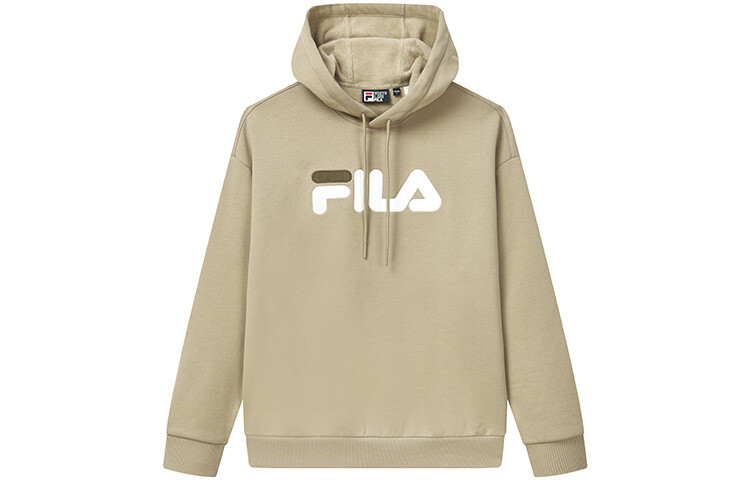 

Толстовка унисекс цвета землистого хаки Fila, хаки