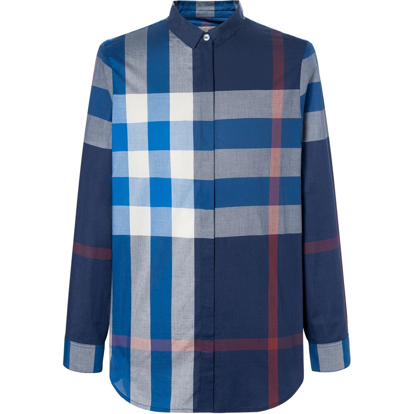 

Рубашка мужская синяя Burberry, синий