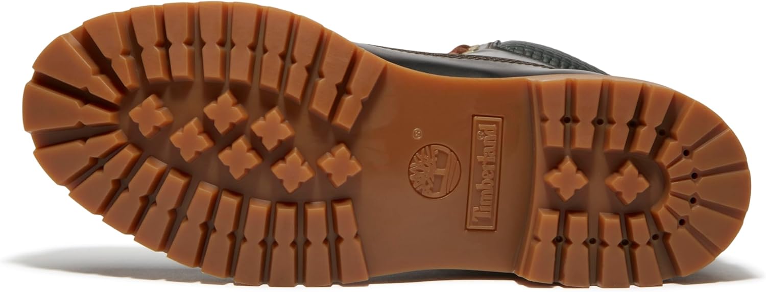 Мужские ботинки Timberland Premium 15 см водонепроницаемые, темно-зеленый — фото 4