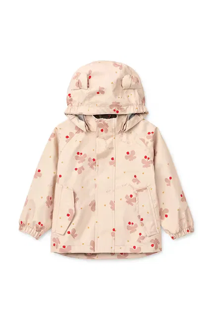 Куртка и брюки детские дождевик Manu Rainwear Set Liewood, розовый — фото 3