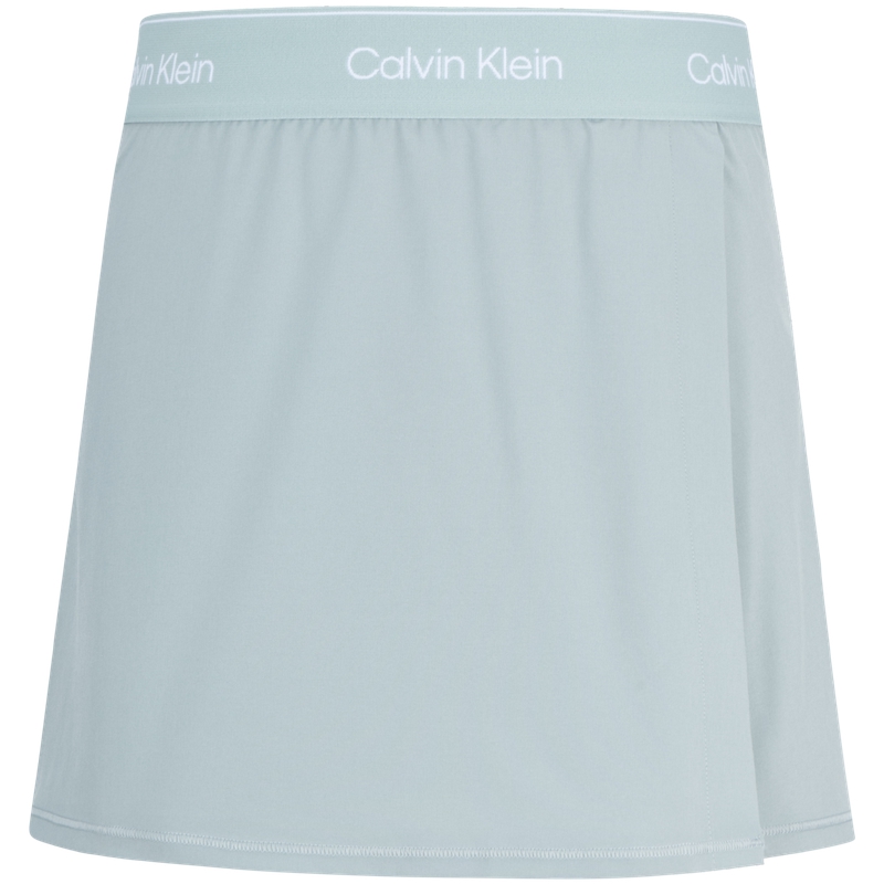 Короткие шорты с многослойным поясом и логотипом Calvin Klein, PFF-Slate Gray — фото 2