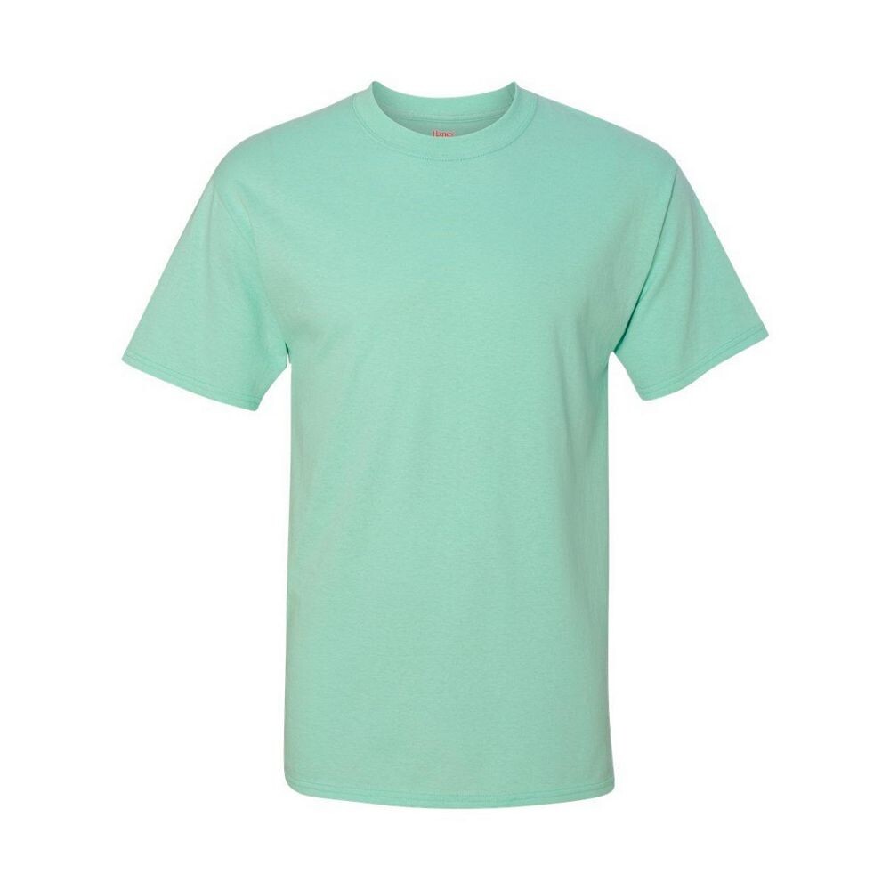 

Однотонная футболка с короткими рукавами Beefy-T Floso, цвет Clean Mint