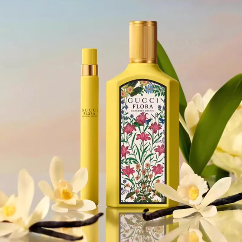 GUCCI Набор парфюма Dreamy Vanilla, коллекция 2025 Christmas, Eau De Parfum, 50 мл + 10 мл, Two-Piece Set: Dreamy Vanilla Orchid 50ml+Dreamy Vanilla Orchid 1.5ml — фото 4