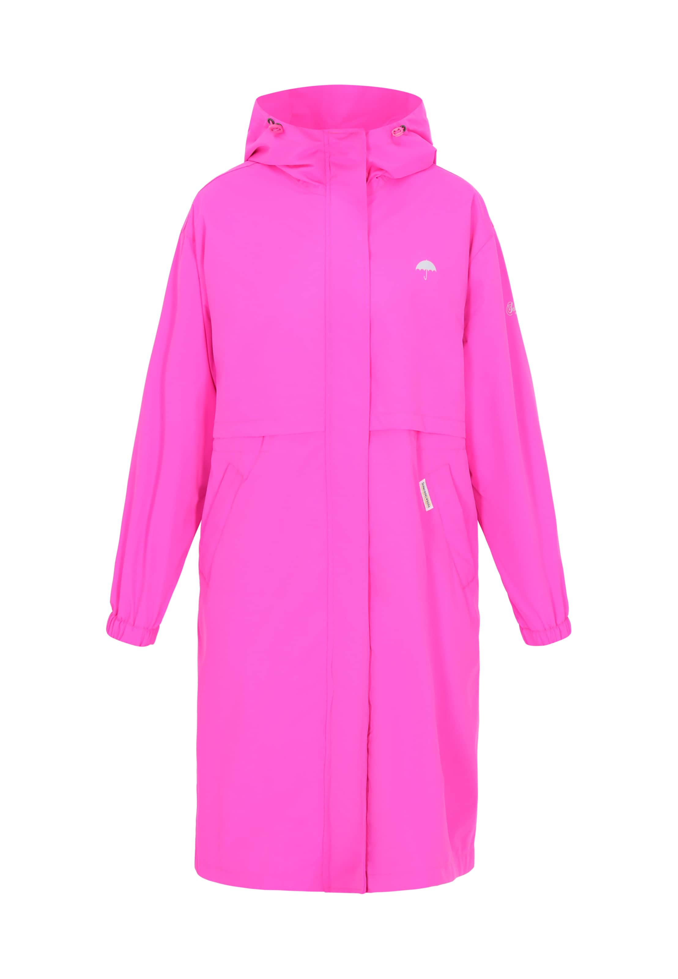 

Schmuddelwedda Дождевик в неоново-розовом цвете