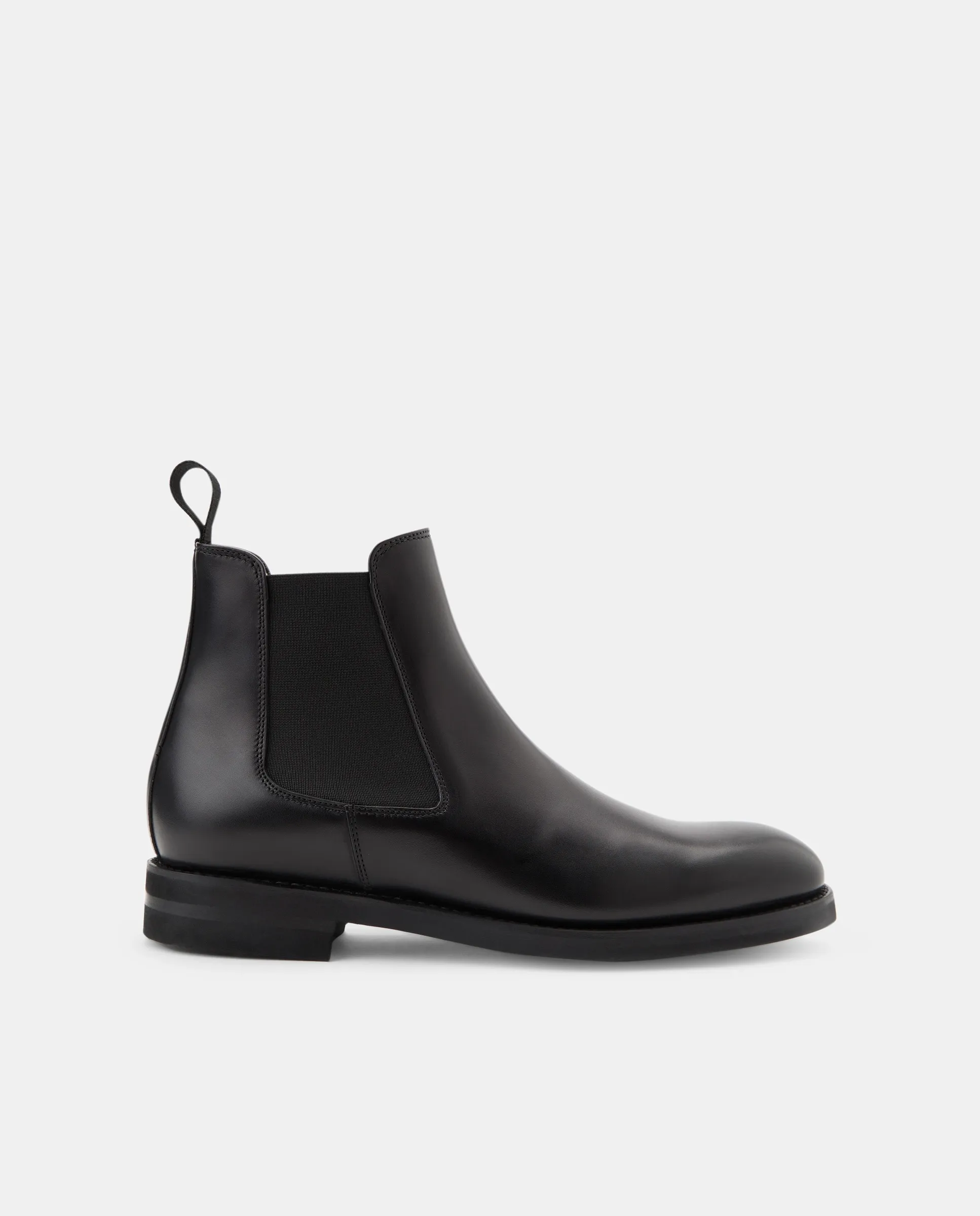 

Мужские ботинки из черной кожи, стиль Челси Berwick