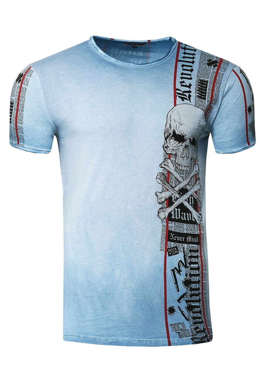 

Классическая футболка Rusty Neal Shirt, светло-синий