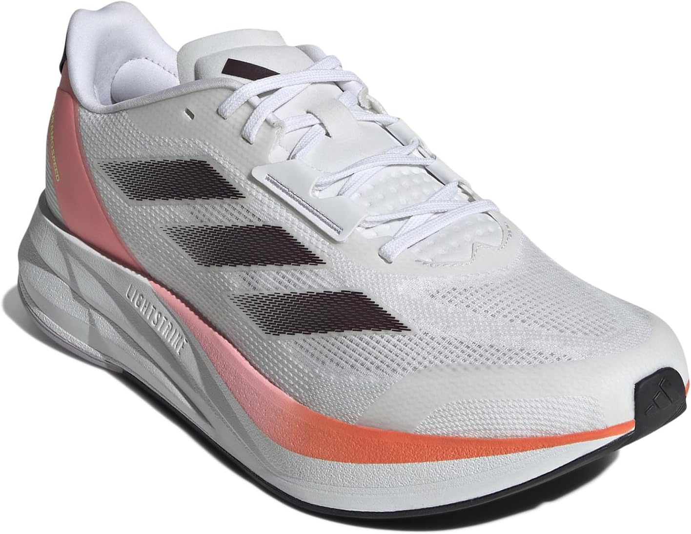 

Кроссовки adidas Running Duramo Speed, цвет White/Aurora Met./Solar Red