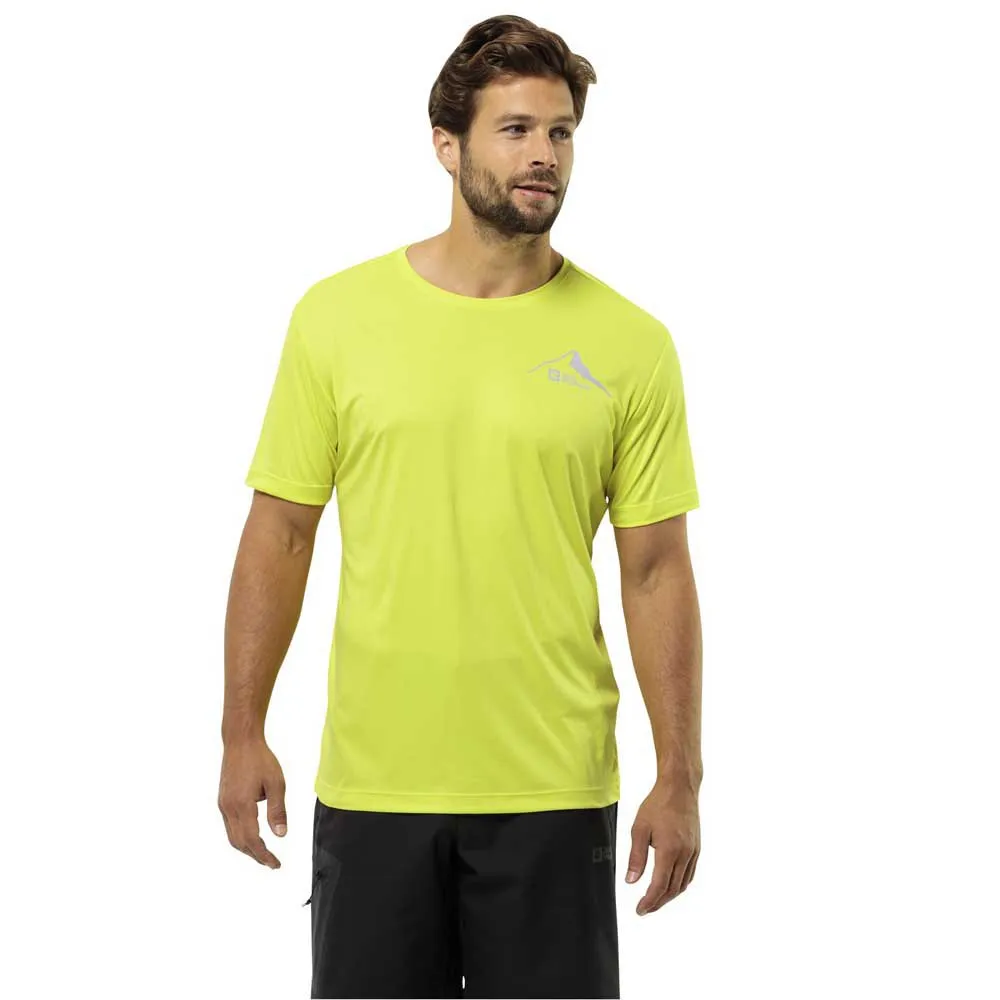 

Футболка Jack Wolfskin Peak Graphic, желтый