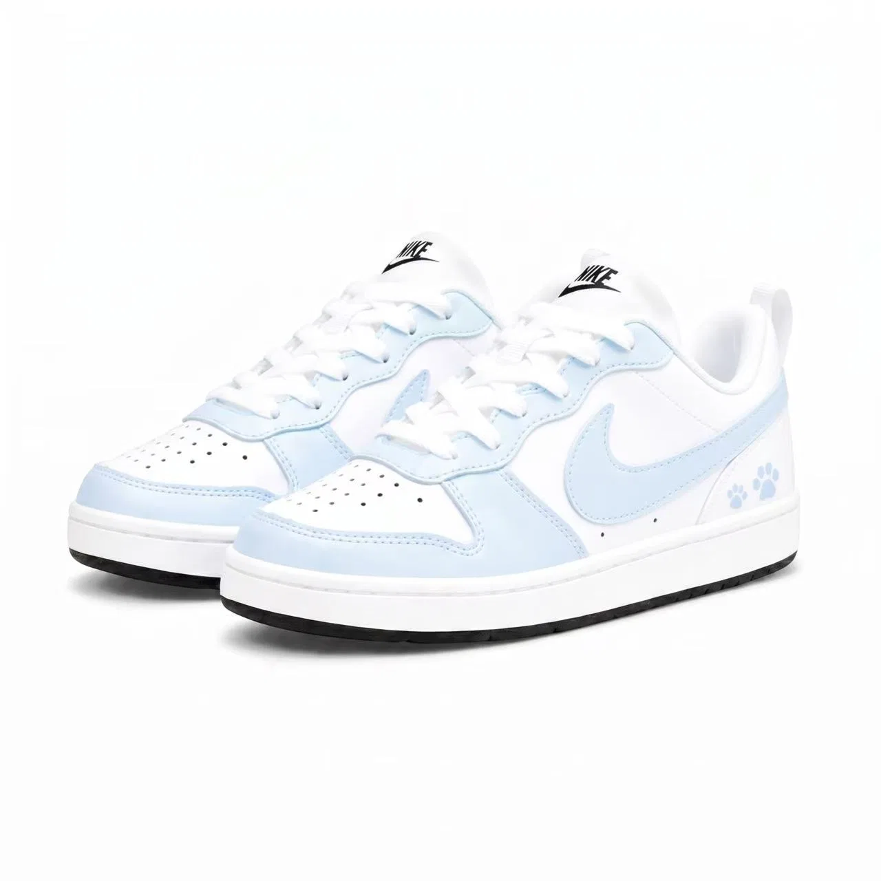 Кроссовки детские Nike Court Borough Low Light Blue — фото 4