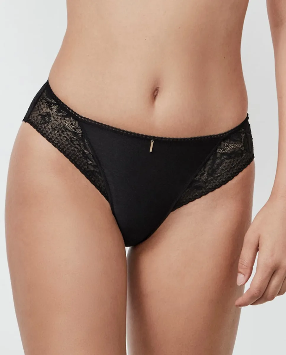 

Классические бикини с кружевом Selmark, черный
