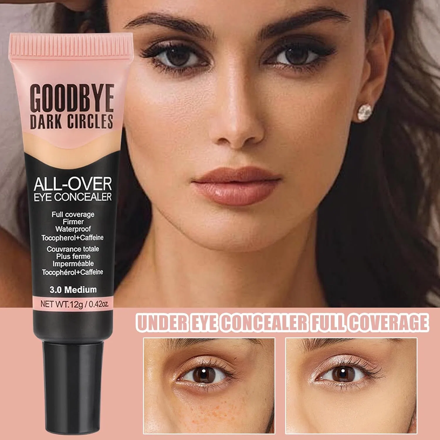Консилер для лица Full Coverage, No brand, 12 г, цвет 3.0 культура — фото 2