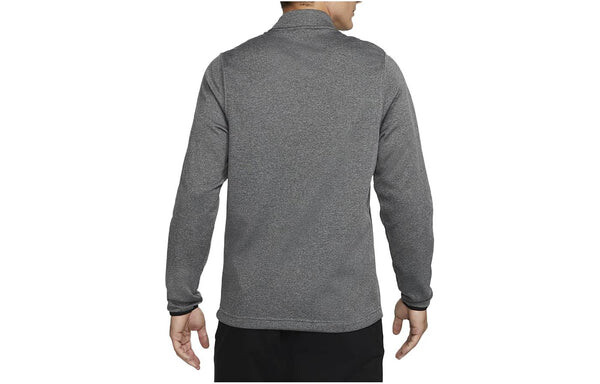 Толстовка Nike Solid Color Zipper Golf Long Sleeves Hoodie Men's Grey, серый — фото 2