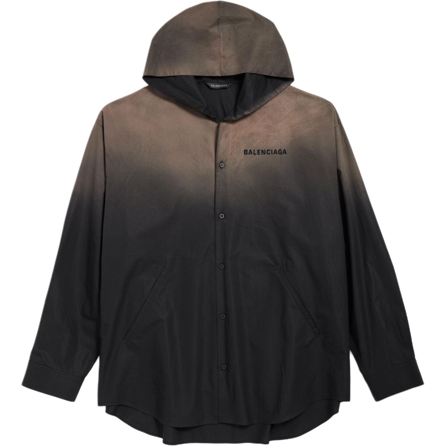 

Рубашка SS26 свободного кроя, мужская Balenciaga, черный