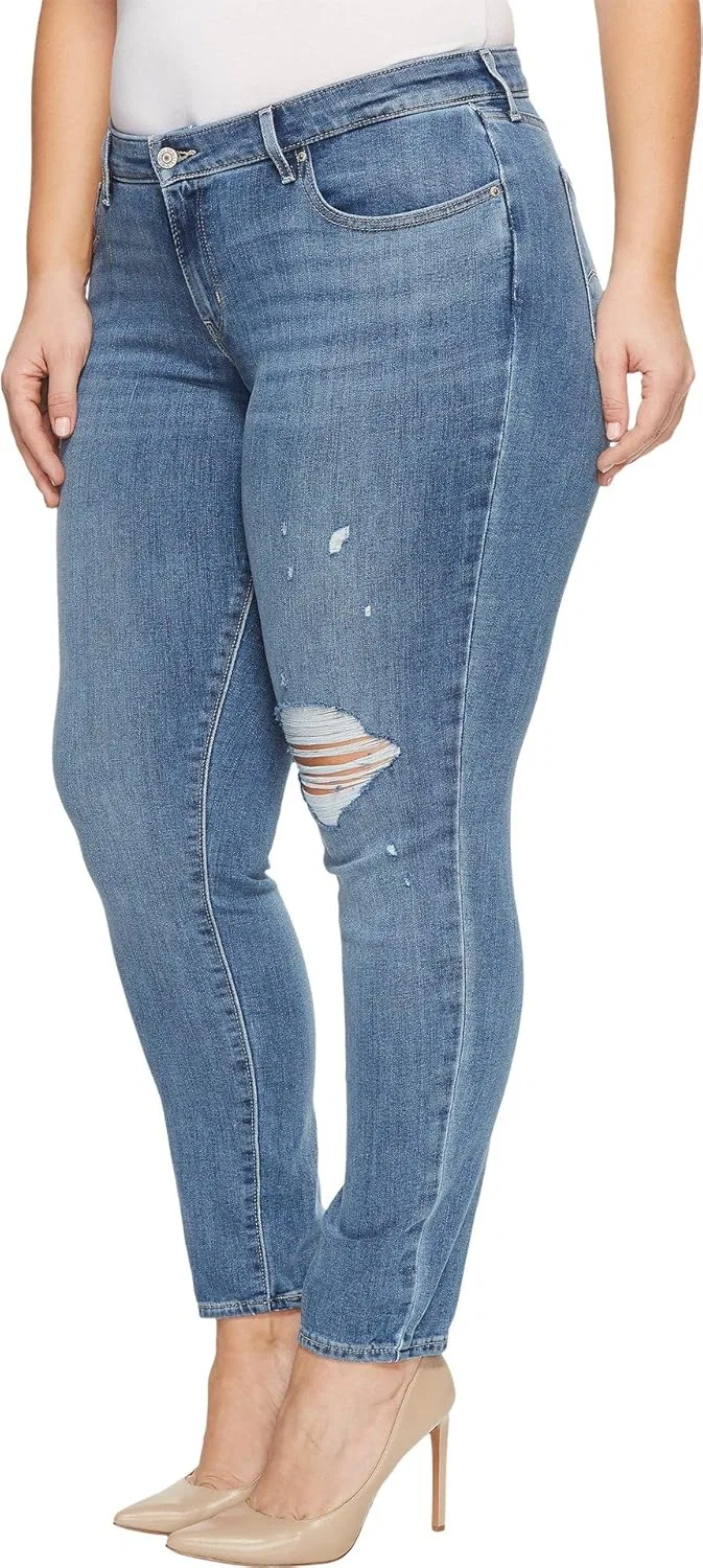 Джинсы скинни Levi's, Medium Indigo — фото 2