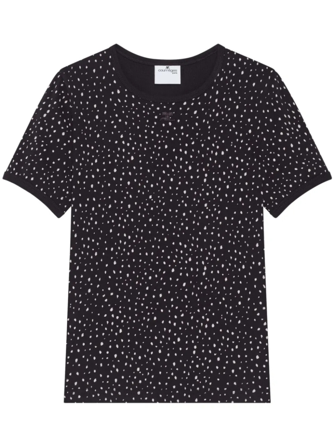 

Футболка Courrèges Medusa, черный