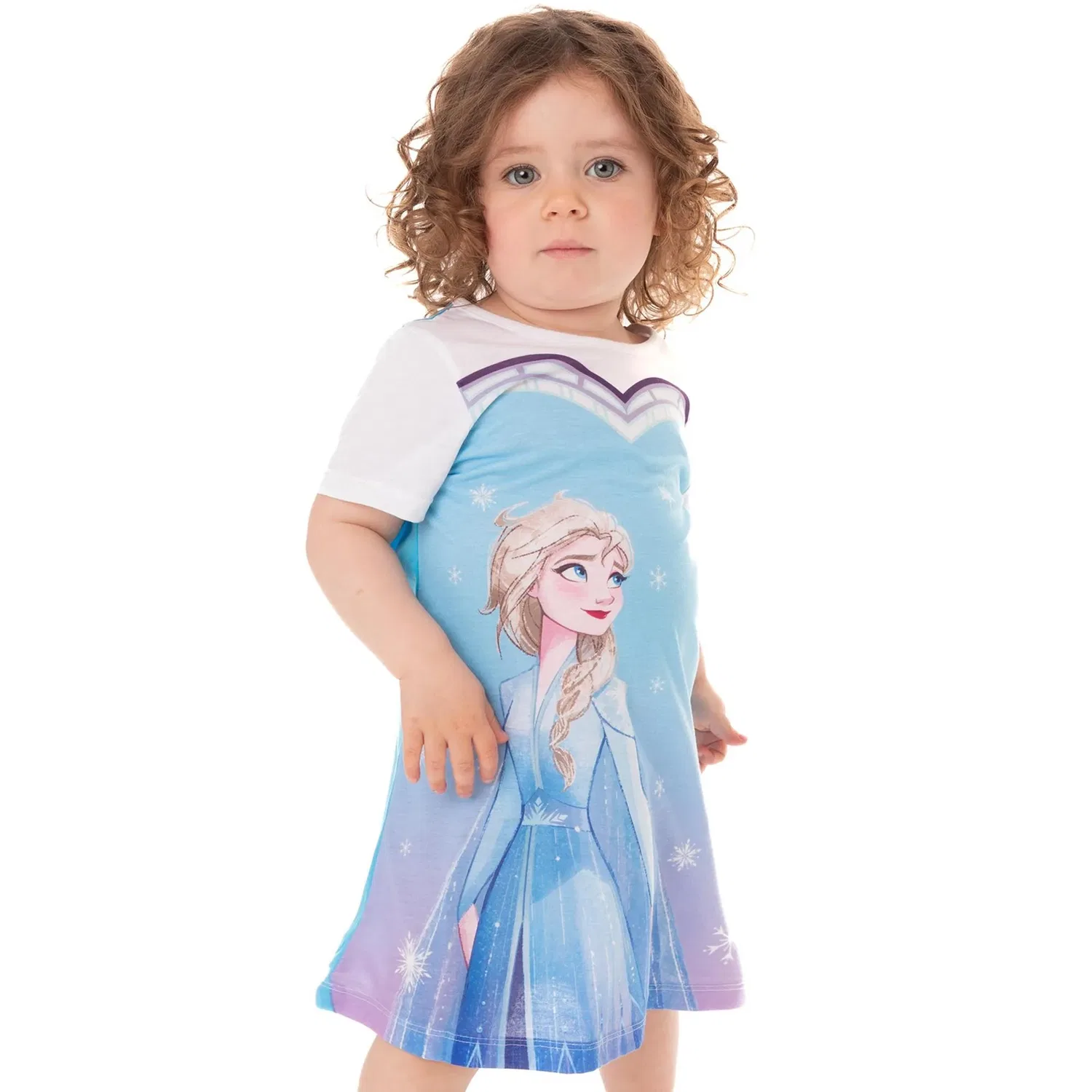 Ночная рубашка Frozen с Эльзой Disney, синий