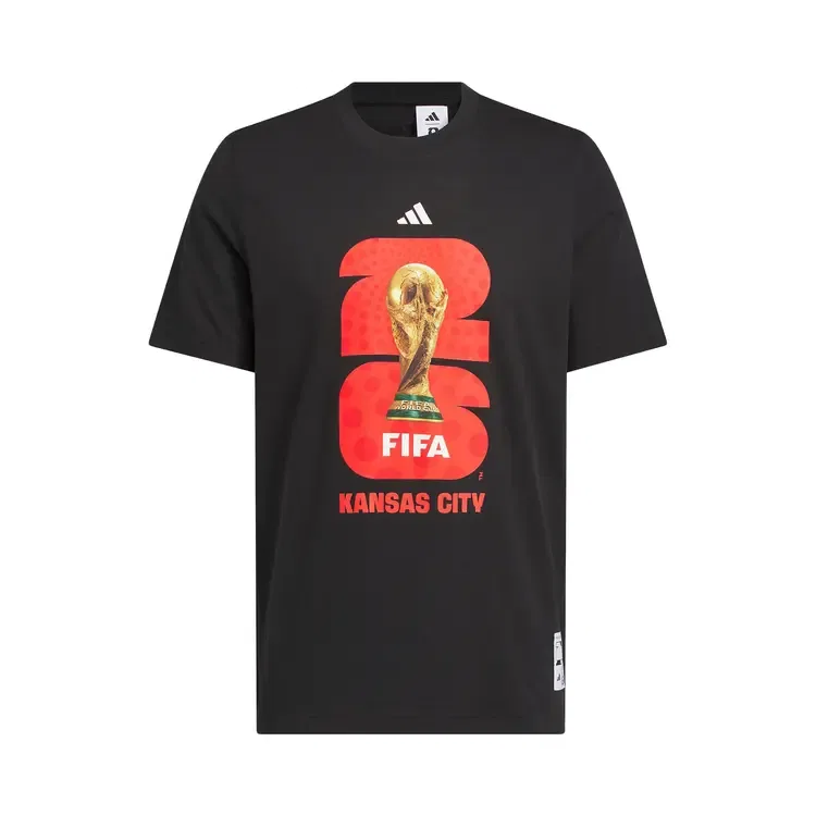 Футболка Adidas FIFA World Cup 26 Host City Kansas City, черный