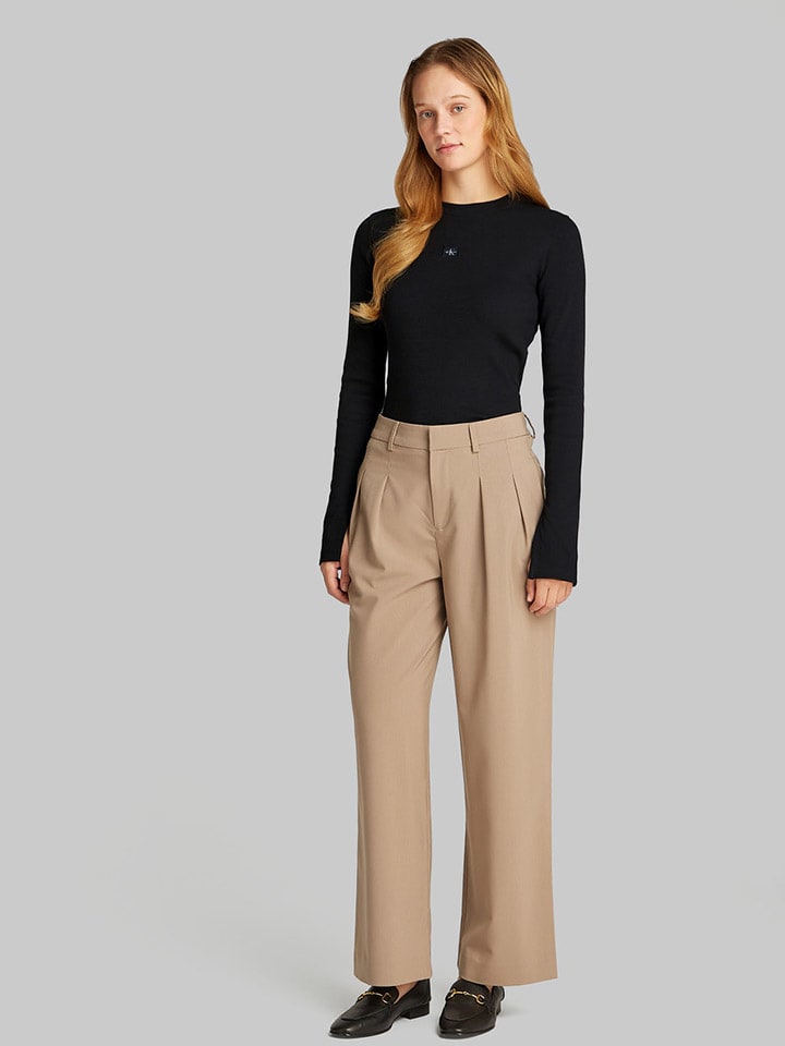

Лонгслив CALVIN KLEIN JEANS, черный